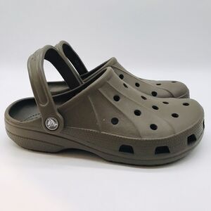 Crocs Classic Brown Clog Men's 6 - Women's 8  Comfort Shoes Slip On Water Sandal